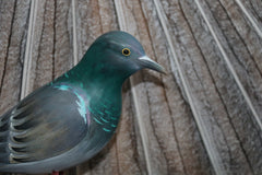 NEW Balinese Hand Carved & Crafted Wooden Pigeon Sculpture