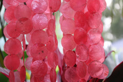 NEW Capiz Shell Mobile or Wind Chime or Pendant Light Shade 60cm