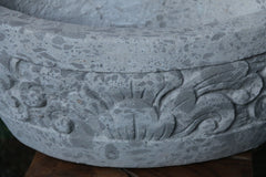 NEW Balinese Hand Crafted Paras Pot - Bali Feature Pot - Carved Bali Pot