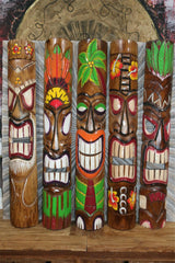 NEW Balinese Hand Crafted Tiki Bar / Polynesian TIKI MASK / TOTEM 100cm