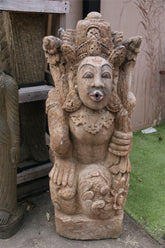 Balinese Hand Crafted Paras Statue / Widiadari Water Feature - Traditional Bali