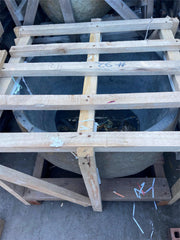 NEW Balinese Hand Crafted River Stone Bowl LARGE - Bali Feature Pot / Water Bowl