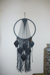 NEW Balinese Handmade Macrame Wall Decor - Stunning Leaf Wall Art