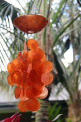 NEW Balinese Capiz Shell Mobile / Wind Chime - Sound GREAT!! Bali Chime
