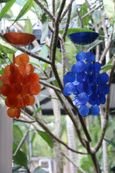 NEW Balinese Capiz Shell Mobile / Wind Chime - Sound GREAT!! Bali Chime