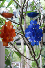 NEW Balinese Capiz Shell Mobile / Wind Chime - Sound GREAT!! Bali Chime