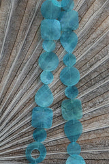 NEW Balinese Capiz Shell Hanging Strand / Mobile - Bali Shell Decor Hanger