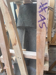 Balinese Hand Carved Lava Easter Island Statue - Bali Garden Easter Island Statu