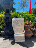 NEW Balinese Hand Crafted Terrazzo/Pebble Pot - Balinese Pot - Bali Garden Pots