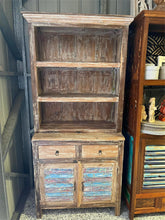 NEW Beautifully Hand Crafted TEAK WOOD BALINESE Boho Buffet Unit with Hutch
