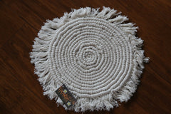 NEW Bali Hand Crafted Crochet / Macrame Style Placemats 1 Pce / Bali Placemat