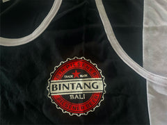 Bali Bintang Singlet - Balinese Bintang Beer Singlet - M Asst Colours Bintang