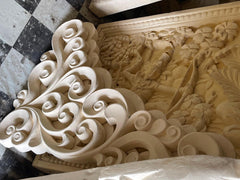 NEW Balinese Hand Crafted Cornice - Bali Wall Decor - Balinese External Wall Art