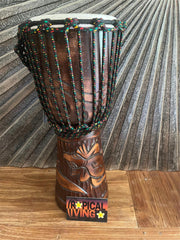 NEW Djembe Drum - 50cm Tall Bongo Drum - Authentic Musical Instrument