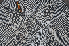 NEW Indonesian Hand Carved Primitive Wooden Platter or Wall Art - TIMOR ART