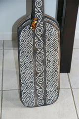 NEW Indonesian Hand Carved Primitive Wooden Paddler or Wall Art - TIMOR ART
