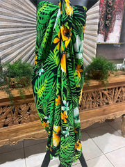 Bali Beach Mumu Sarong - Balinese Sarong Dress - Tie Up Tube Sarong S-XL