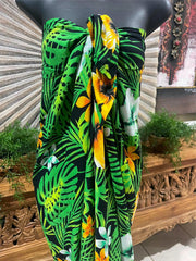Bali Beach Mumu Sarong - Balinese Sarong Dress - Tie Up Tube Sarong S-XL