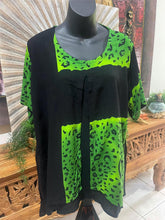 NEW Balinese Ladies Short Sleeve Top / Loose fitting comfortable top ONE SIZE