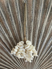 NEW BALINESE SHELL TASSEL - BALI SHELL HANGING DECOR - BOHO STYLE HOMEWARES