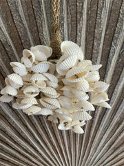 NEW BALINESE SHELL TASSEL - BALI SHELL HANGING DECOR - BOHO STYLE HOMEWARES