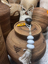 New Balinese Sea Urchin Shell Tassel - Coastal Home Decor - Boho Style Homewares