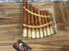 Brand New Pan Flute - Balinese 8 Pipe Pan Flute - GREAT SOUND!! M