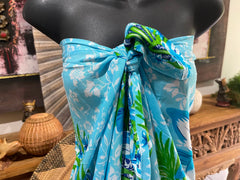 Bali Beach Mumu Sarong - Balinese Sarong Dress - Tie Up Tube Sarong S-XL