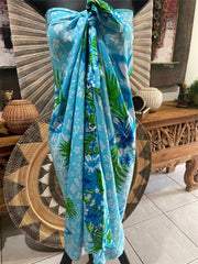 Bali Beach Mumu Sarong - Balinese Sarong Dress - Tie Up Tube Sarong S-XL