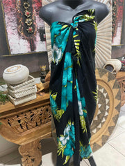 Bali Beach Mumu Sarong - Balinese Sarong Dress - Tie Up Tube Sarong S-XL