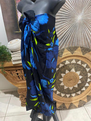 Bali Beach Mumu Sarong - Balinese Sarong Dress - Tie Up Tube Sarong S-XL