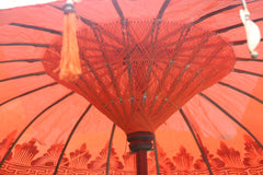 NEW Balinese 2m Single Ceremony Umbrella - Bali Umbrella - Balinese Garden Art