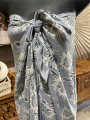 Bali Beach Mumu Sarong - Balinese Sarong Dress - Tie Up Tube Sarong S-XL