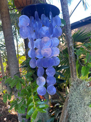 NEW Balinese Capiz Shell Windchime / Mobile - Bali Shell Windchime