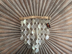 NEW Balinese Capiz Shell Windchime / Mobile - 8 Strand Bar Bali Chimes