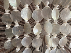 NEW Balinese Capiz Shell Windchime / Mobile - 8 Strand Bar Bali Chimes