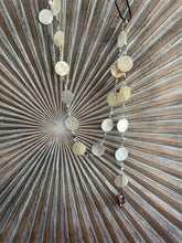 NEW Balinese Capiz Shell with Mirror Hanging Strand / Mobile - Bali Shell