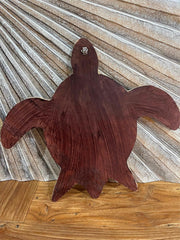 NEW Balinese Hand Crafted Shell / Natural Rope Turtle Wall Art - Bali Turtle