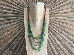 NEW Hand Crafted Balinese Bead Necklace - Balinese Jewellery