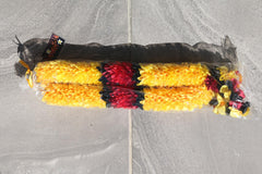 NEW Hand Made Balinese Garland ( Hindu Jai Mala ) Assorted 50cm Yellow tones...