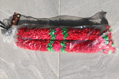 NEW Hand Made Balinese Garland ( Hindu Jai Mala ) ASSORTED Red Tone 50cm
