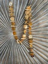 NEW Balinese Capiz Shell with Stick Hanging Strand / Mobile - Shell Decor Hanger