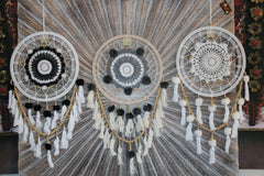 NEW Balinese Handmade Crochet Dream Catcher - Stunning Bali Dream Catcher