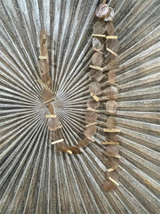 NEW Balinese Capiz Shell with Stick Hanging Strand / Mobile - Shell Decor Hanger