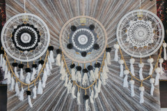NEW Balinese Handmade Crochet Dream Catcher - Stunning Bali Dream Catcher