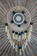 NEW Balinese Handmade Crochet Dream Catcher - Stunning Bali Dream Catcher