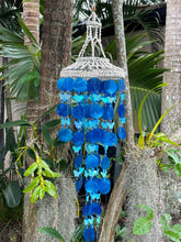 NEW Balinese Capiz Shell & Butterfly Windchime / Mobile - Bali Shell Windchime