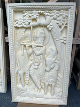 NEW Balinese Hand Crafted Krisna Wall Relief STUNNING! 60x100cm - Bali Relief