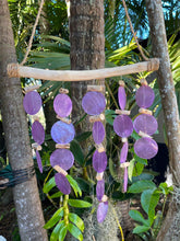 NEW Balinese Capiz Shell Windchime / Mobile - 5 Strand Bar Bali Chimes