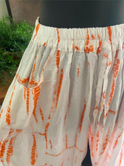 Balinese Ladies Long Flarred Pants - SO COMFY Elastic Waist Pants - Bali Pants